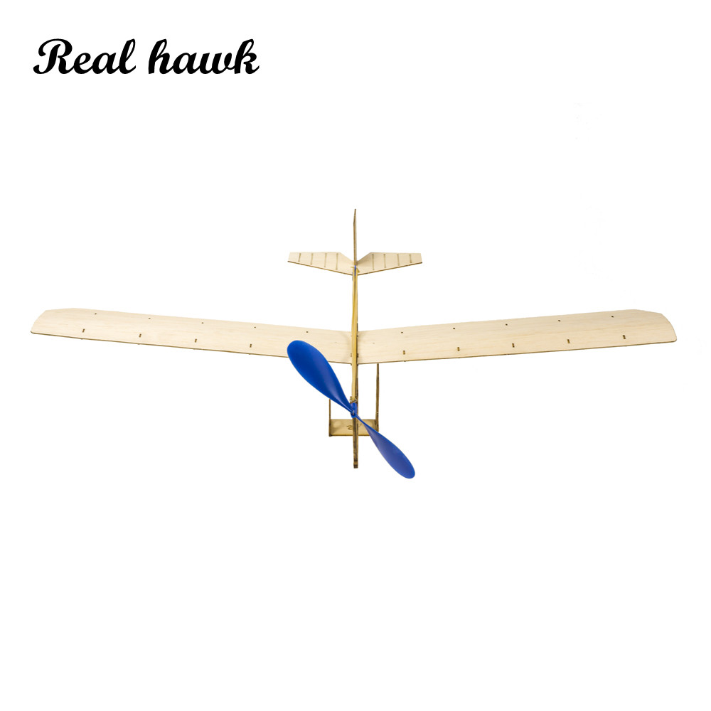 Science Toys - Kit aereo alimentato con elastico STEM,