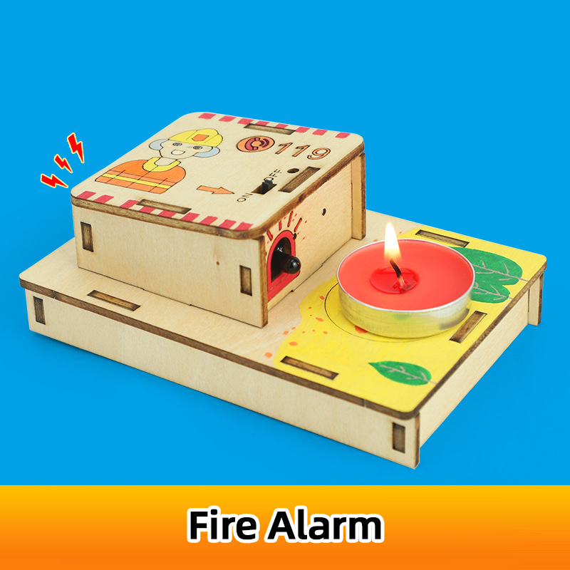Science Project - Kit circuito allarme antincendio fai-da-te Puzzle