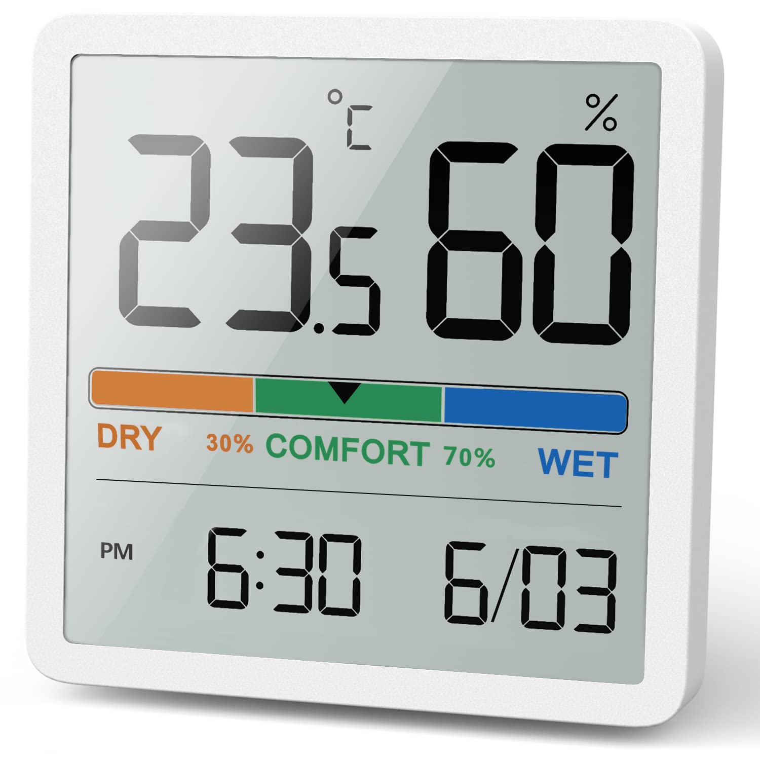 Weather Station Indoor - NOKLEAD Nuovo misuratore digitale di umidità