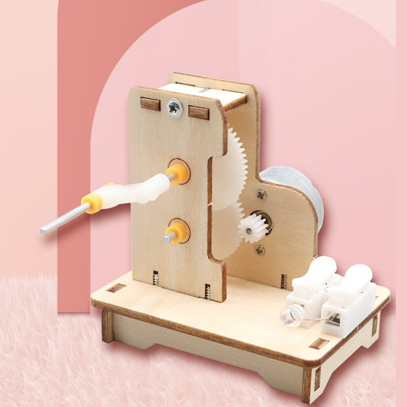 Science Project Diy - Mini generatore manuale fai-da-te Kit di