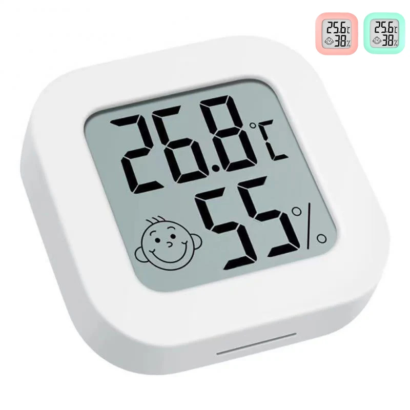 Weather Station Indoor - Termometro e Igrometro Digitale LCD, Misuratore