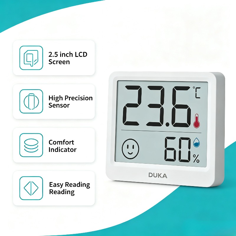 DUKA Atuman Termometro Igromet - Weather Station Indoor recensione e prezzo
