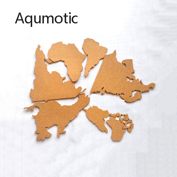 Aqumotic Sughero Mappa del mon - Star Map Poster recensione e prezzo