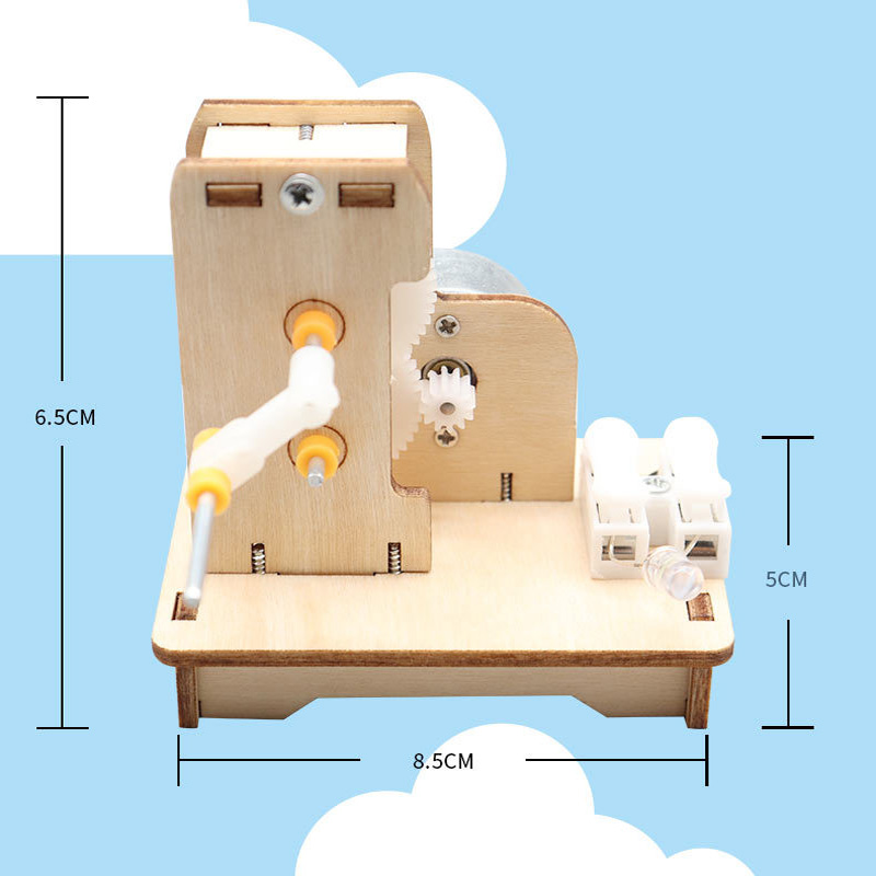 Mini generatore manuale fai-da - Science Project Diy recensione e prezzo