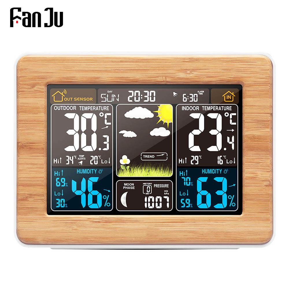 FanJu Allarme Orologio Digital - Weather Station Indoor recensione e prezzo