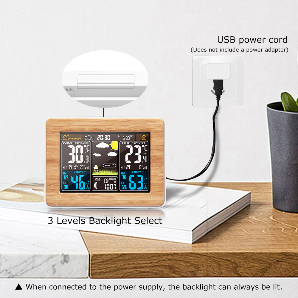 FanJu Allarme Orologio Digital - Weather Station Indoor recensione e prezzo