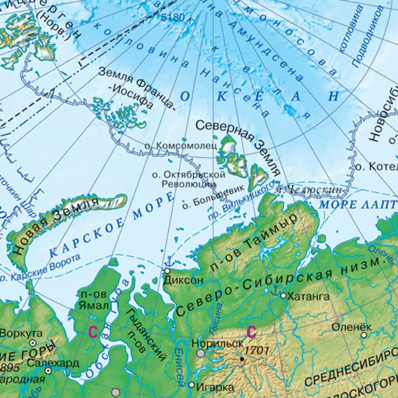 42*30cm lingua russa Geographi - Star Map Poster recensione e prezzo