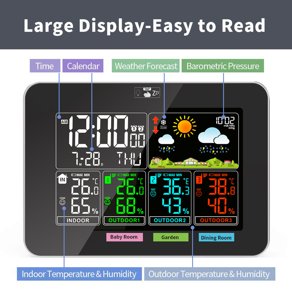 Stazioni Meteorologiche Wirele - Weather Station Indoor recensione e prezzo