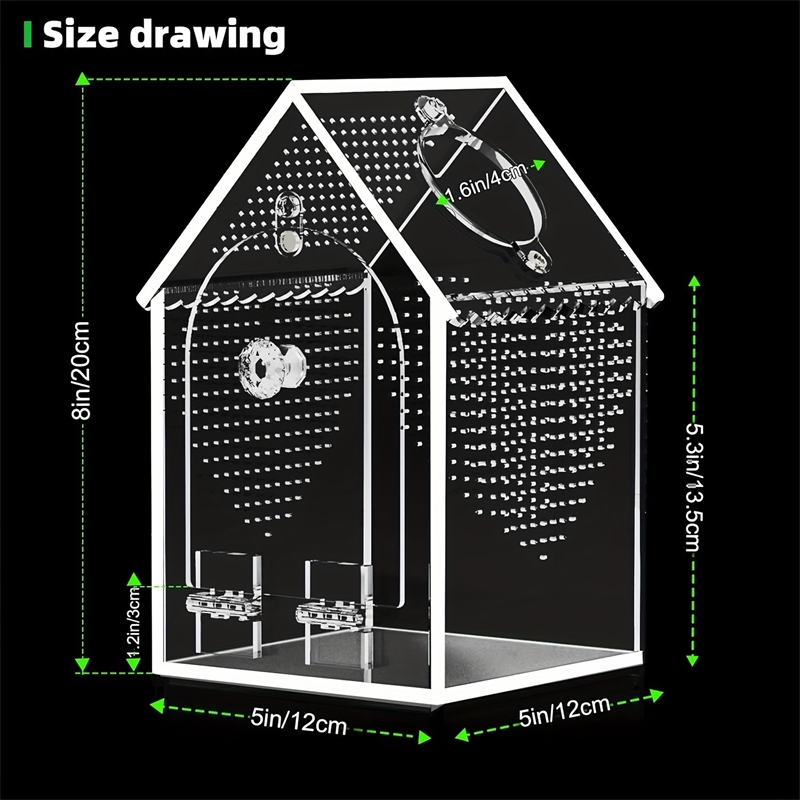 Terrario Trasparente in Acrili - Science Hobbyist recensione e prezzo